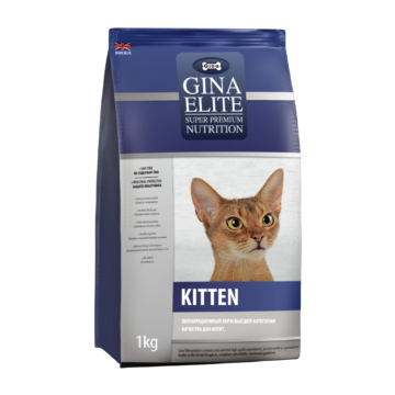 Сухой корм для кастрированных котов и стерилизованных кошек gina